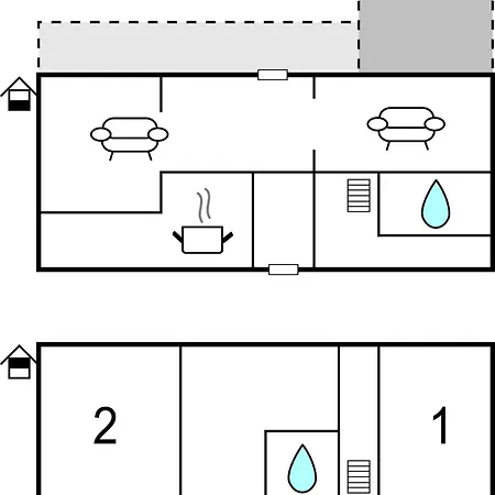 Two-bedroom In Holiday home Rudkobing
